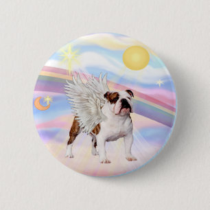 English Bulldog Button