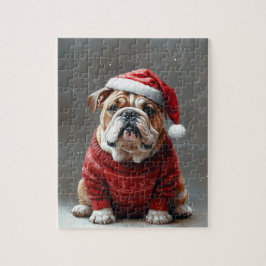 English Bulldog Christmas