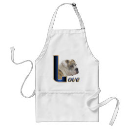 English Bulldog Geschenke Schürze