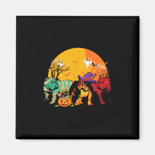 English Bulldog Halloween Kostüm für Hund Lover Magnet