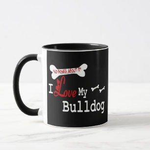 English Bulldog (I Liebe) Tasse