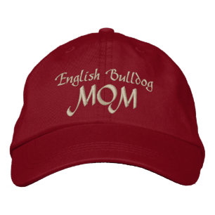 English Bulldog, MAMA Bestickte Kappe