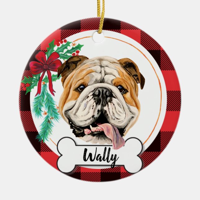 English Bulldog Ornament (Vorne)