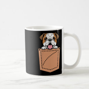 English Bulldog Pocket Dog Kaffeetasse