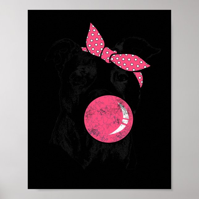 English Bulldog Poster (Vorne)
