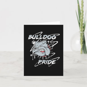 English Bulldog Privileg Loyalty School Spirit Karte