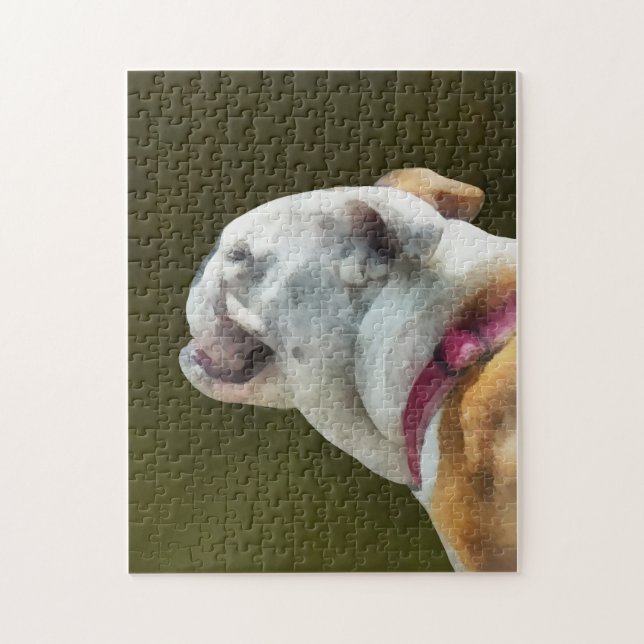 English Bulldog Profil (Vertikal)