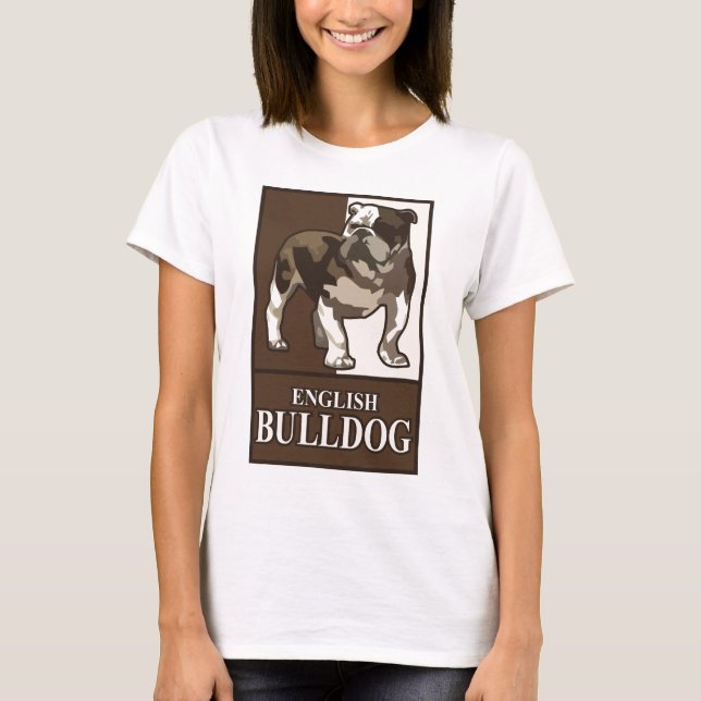 English Bulldog Shirt (Vorderseite)
