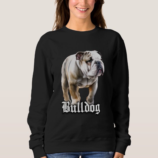 English Bulldog Sweatshirt (Vorderseite)