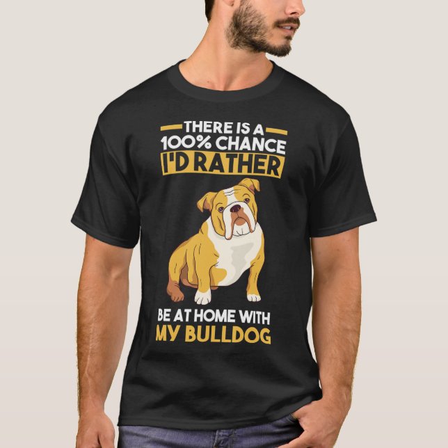 English Bulldog T-Shirt (Vorderseite)