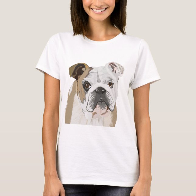 English Bulldog T-Shirt (Vorderseite)