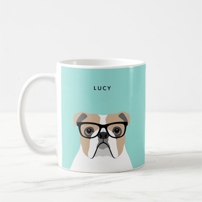 English Bulldog Tasse (Links)