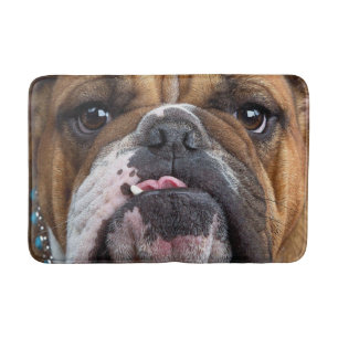 English Bulldog Throw Kissen Badematte