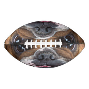English Bulldog Throw Kissen Football