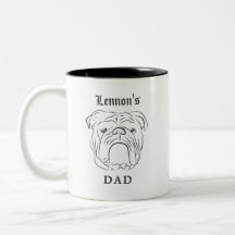 English Bulldog Vater