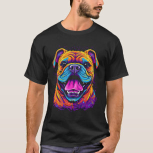 English Bulldog Vintag Style T-Shirt
