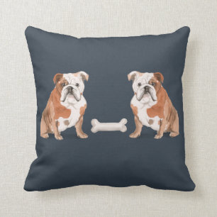 English Bulldog Vs English Bulldog Kissen
