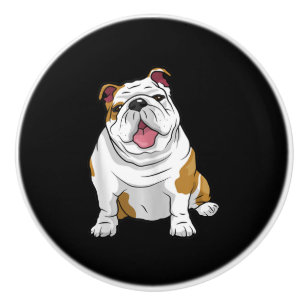 English Bulldogs Awesome Funny Bulldog Pups Dogs Keramikknauf