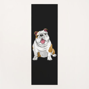 English Bulldogs Awesome Funny Bulldog Pups Dogs Yogamatte