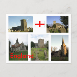 English Church Scenes - Customized - Customized Postkarte