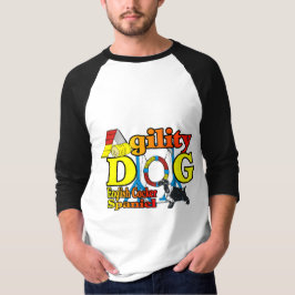 English Cocker Spanel Agility Geschenke T-Shirt