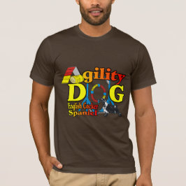 English Cocker Spanel Agility Geschenke T-Shirt