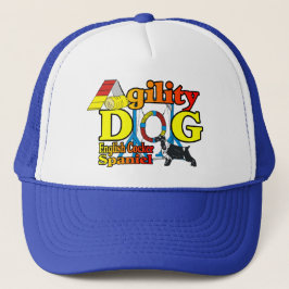 English Cocker Spanel Agility Geschenke Truckerkappe