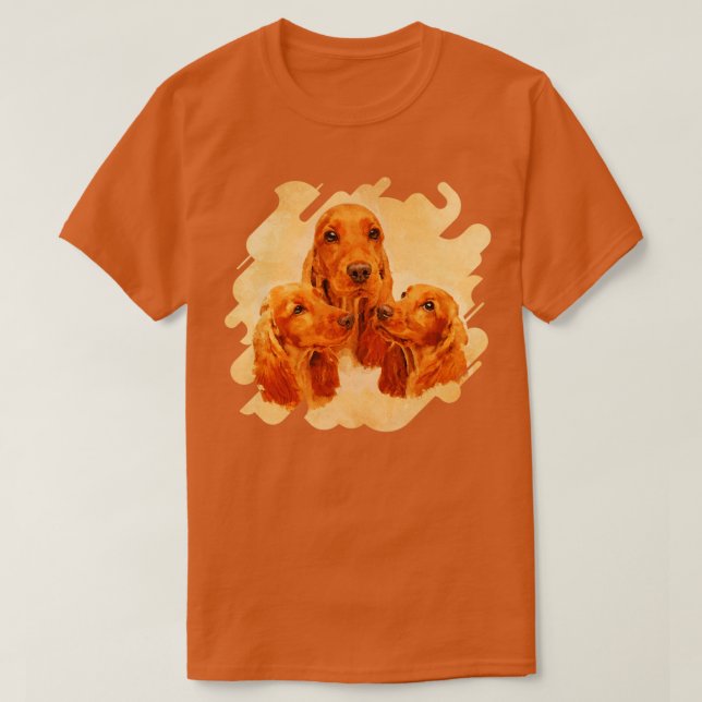 English Cocker Spanel Collage T-Shirt (Design vorne)