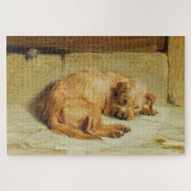 English Cocker Spanel Dog (von Briton Rivière) (Horizontal)
