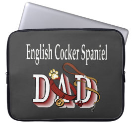 English Cocker Spaniel Vater Laptopschutzhülle