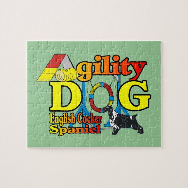 English Cocker Spanisch Agility (Horizontal)