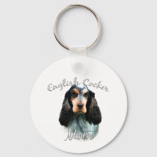 English Cocker Spanisch Mama 2 Schlüsselanhänger