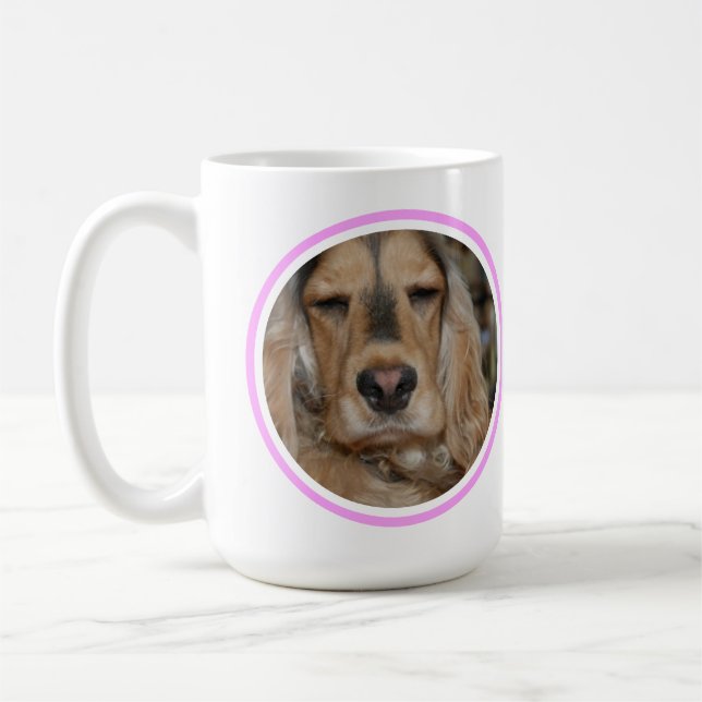 English Cocker Spanisch minimal modern Kaffeetasse (Links)