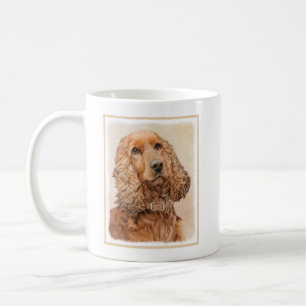 English Cocker Spanische Malerei - Original Dog Ar Kaffeetasse