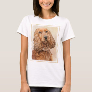 English Cocker Spanische Malerei - Original Hund A T-Shirt