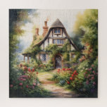 English Cottage<br><div class="desc">A Watercolour English cottage with garden</div>