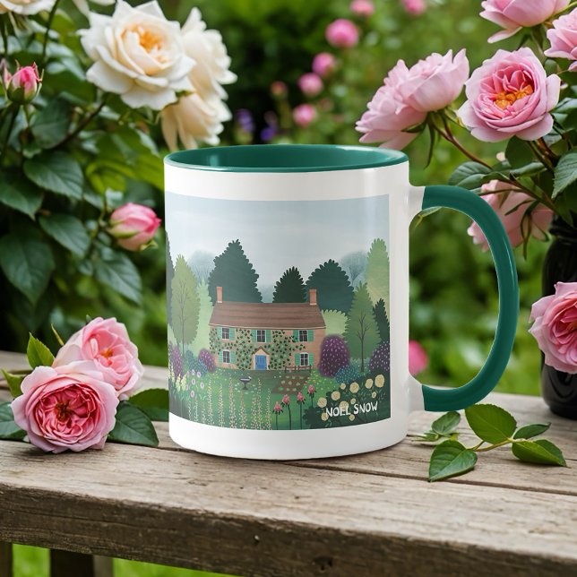 English Country Hütte Garden House Kaffee Tasse (Von Creator hochgeladen)