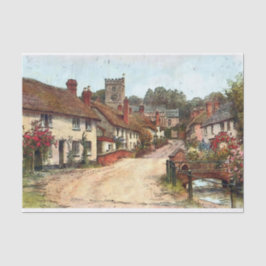 English Country Road Tissue Paper Seidenpapier