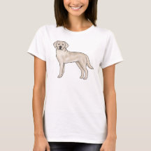 English Cream Labrador Retriever Niedlich Cartoon