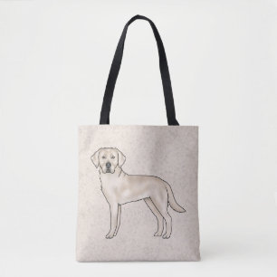 English Cream Labrador Retriever Niedlich Cartoon  Tasche