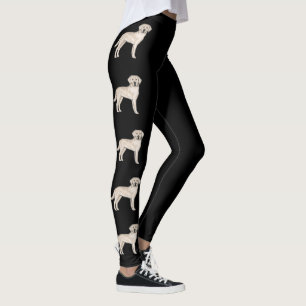 English Cream Labrador Retriever Niedlich Hunde Bl Leggings