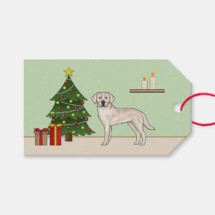 English Cream Labrador Retriever Weihnachtsbaum Geschenkanhänger