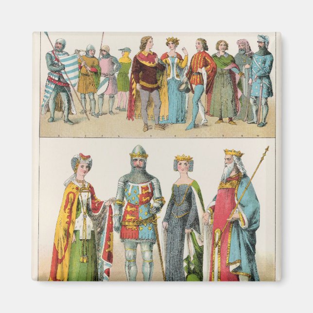 English Dress Magnet (Vorne)