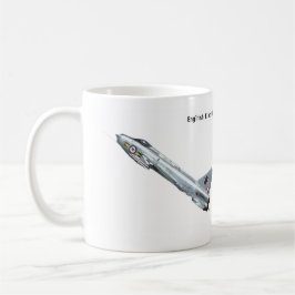 English Electric Lightning, RAF, 1980. Kaffeetasse