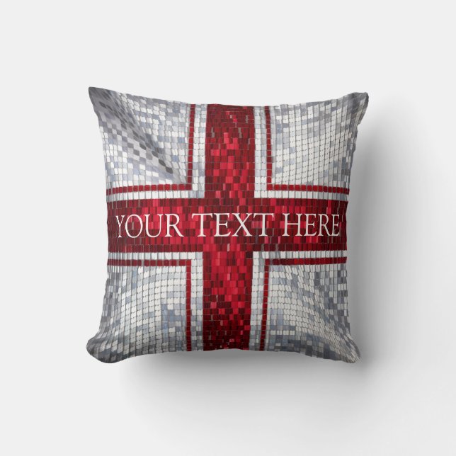 ENGLISH FLAG KISSEN (Vorderseite)