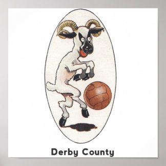 English Football Team - Derby Landkreis Poster