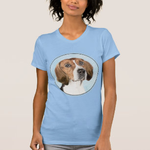 English Foxhound Painting - Niedliche Original Dog T-Shirt