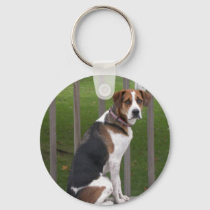 English Foxhound Schlüsselanhänger