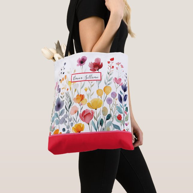 English Garden Floral Tasche (Von Nahem)