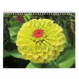 English Garden Florals 2024 Kalender